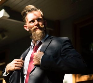Sharp dressed man who will be confident on the phone